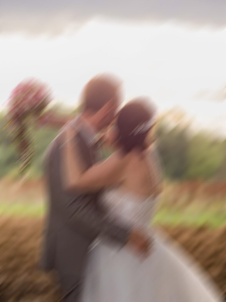 brautpaar golden hour