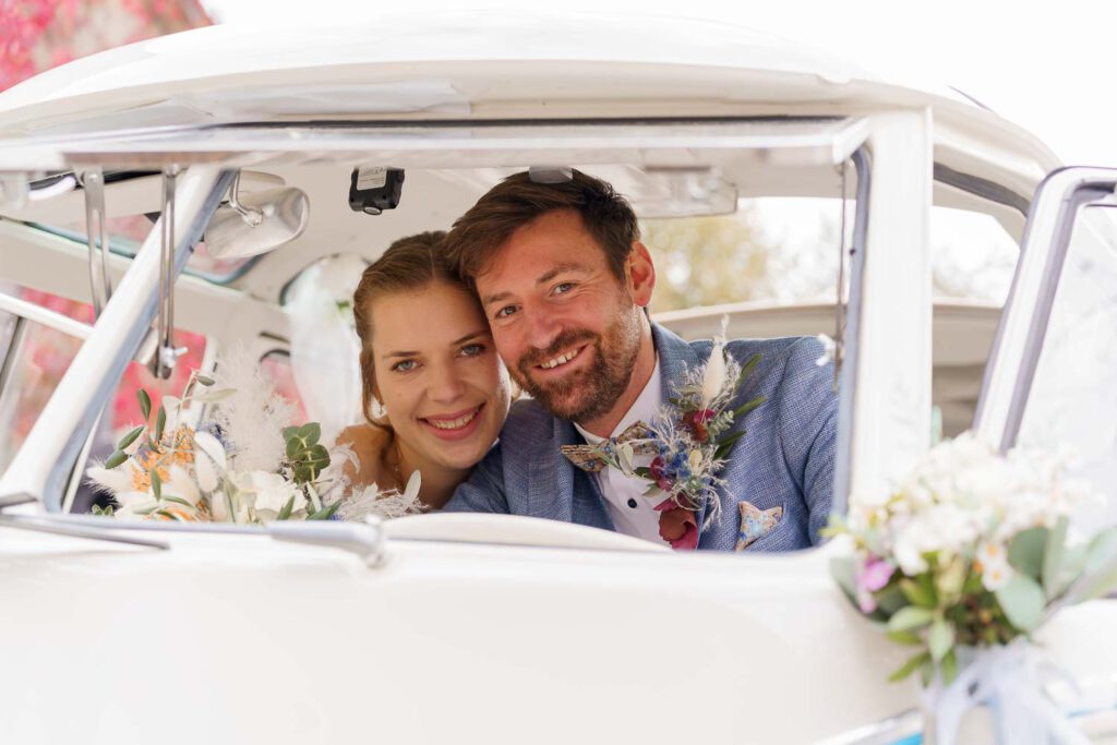brautpaar shooting vw bully