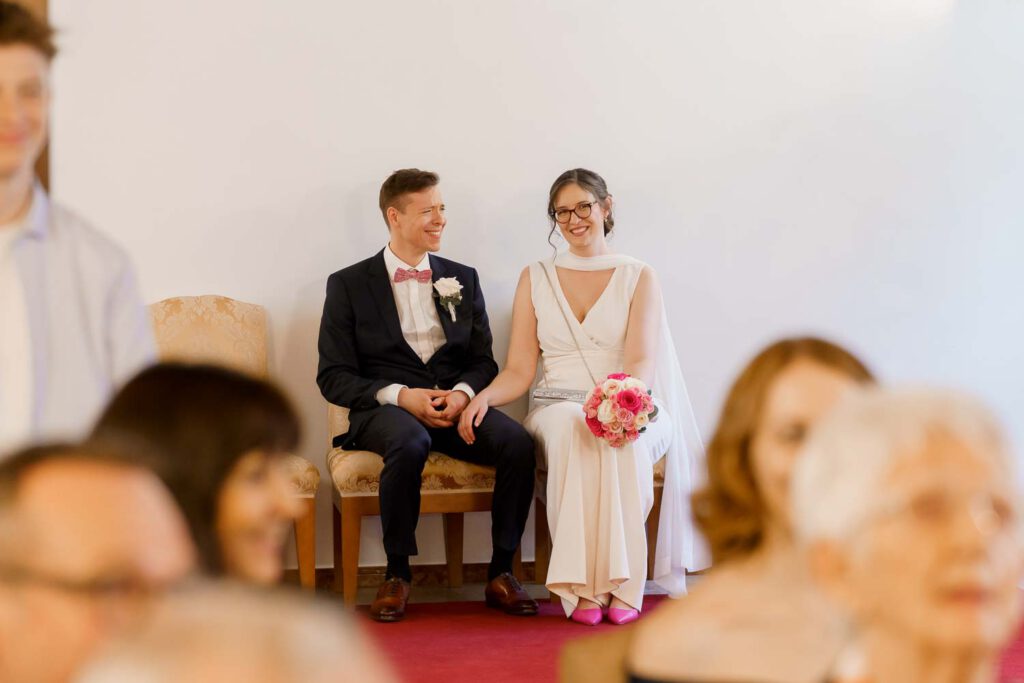 brautpaar vor standesamt bamberg