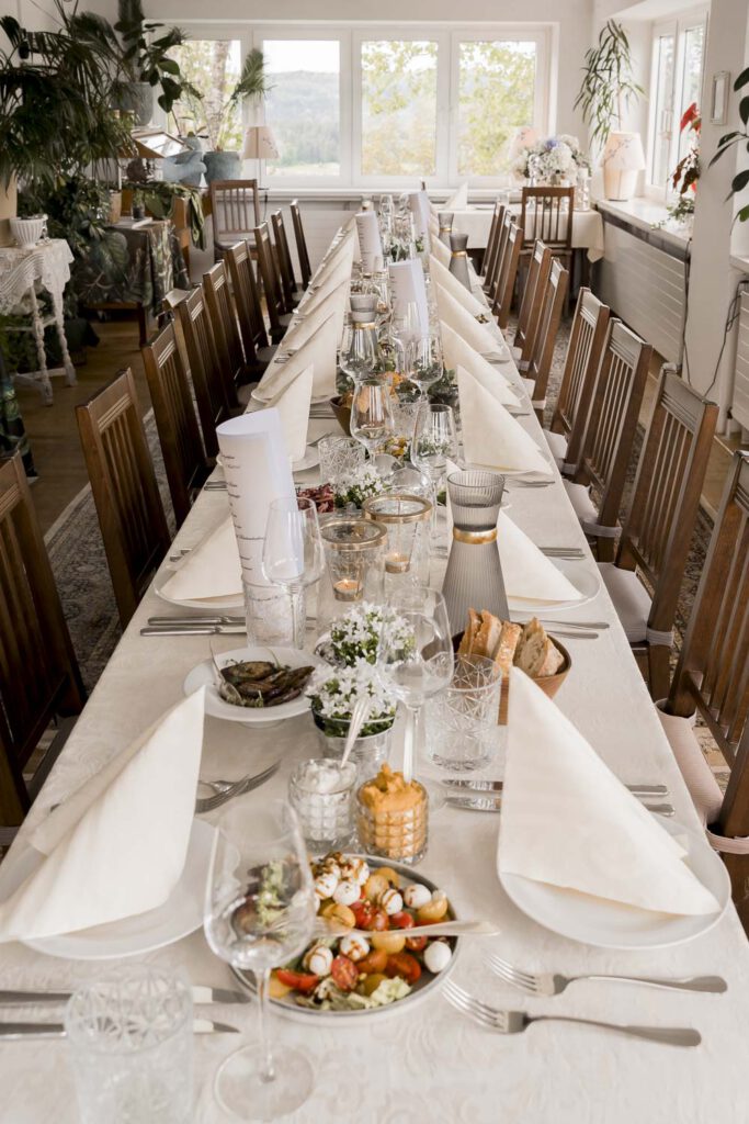 hochzeit michelsberg tischdeko