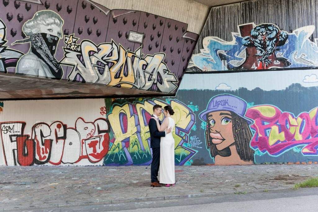 europabrücke bamberg shooting brautpaar