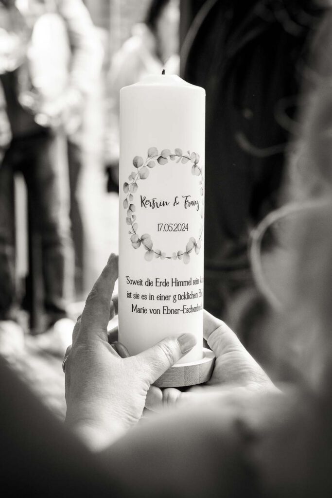 hochzeitskerze