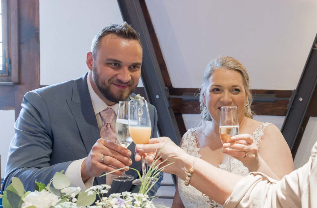 brautpaar sektempfang hersbruck