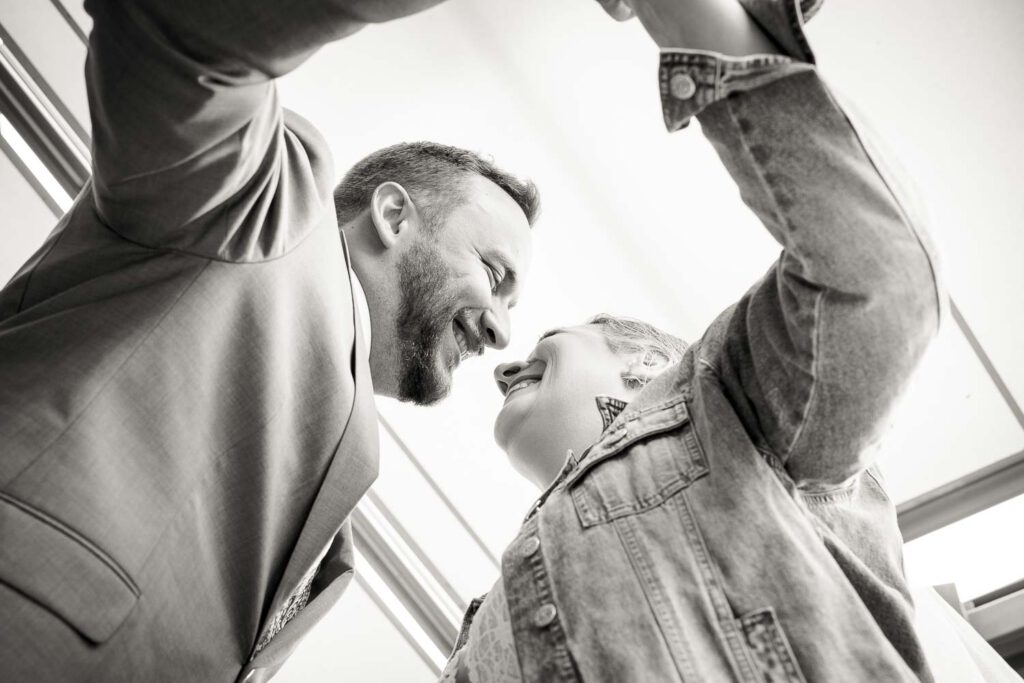 brautpaar perspektive