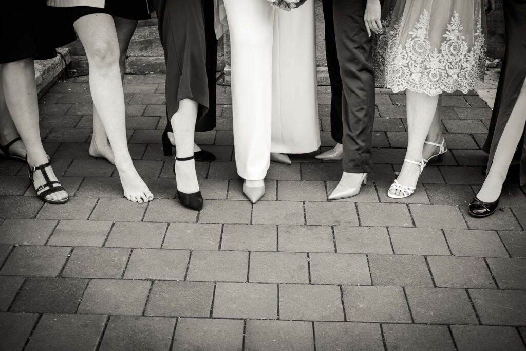 schuhe braut brautjungfern