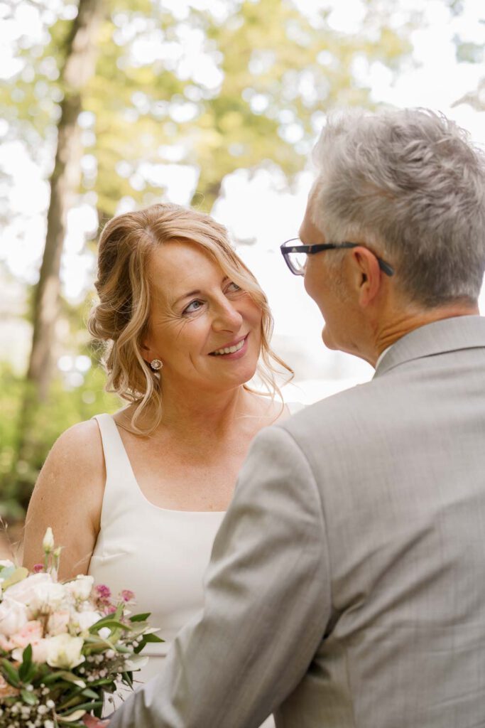 brautpaar anlaecheln