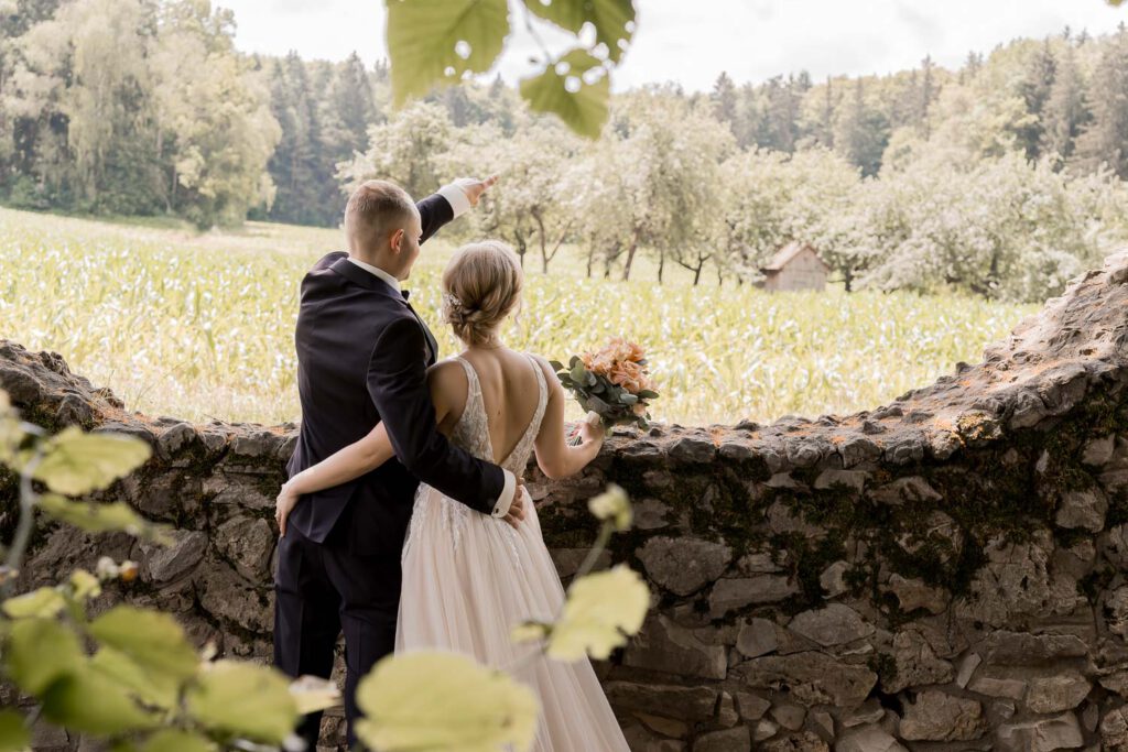 brautpaar kapellenruine arzlohe