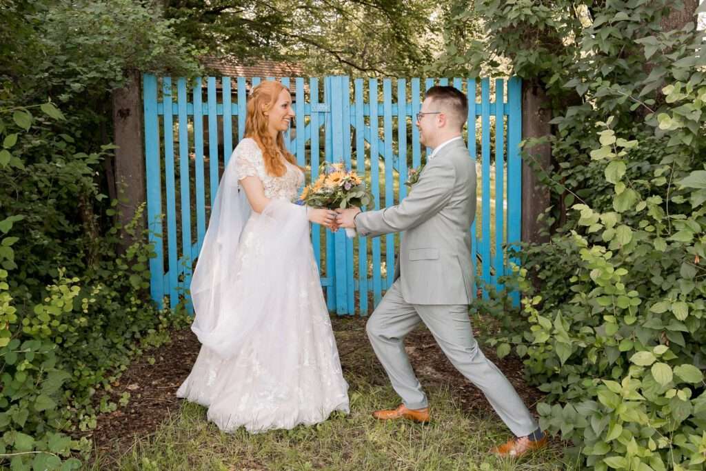 braeutigam kniefall braut