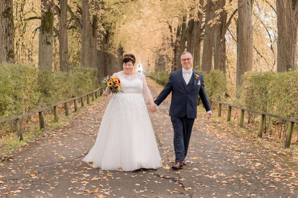 allee reichenschwand brautpaar