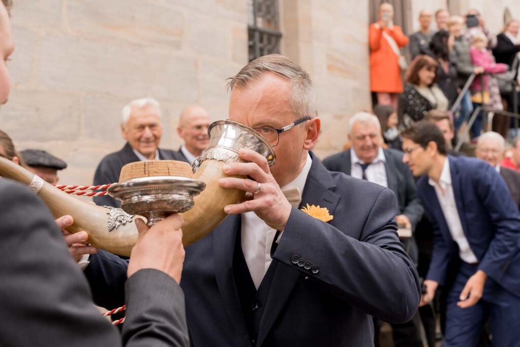 braeutigam horn bier trinken