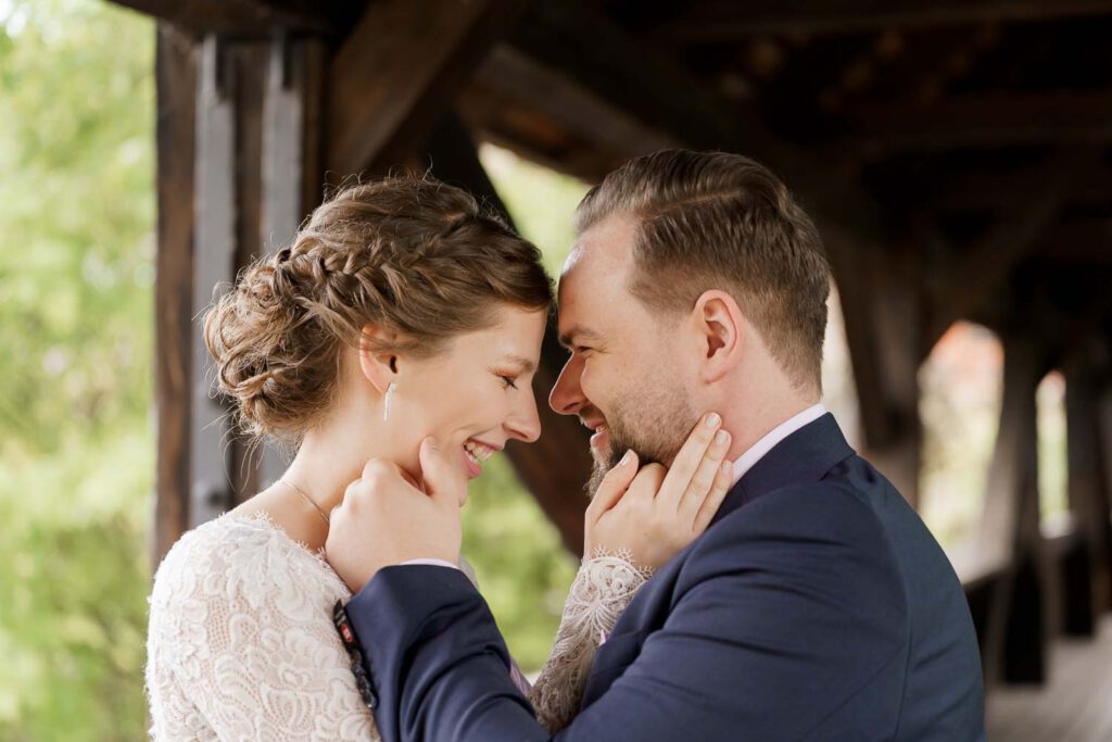 brautpaar steg wenzelschloss lauf