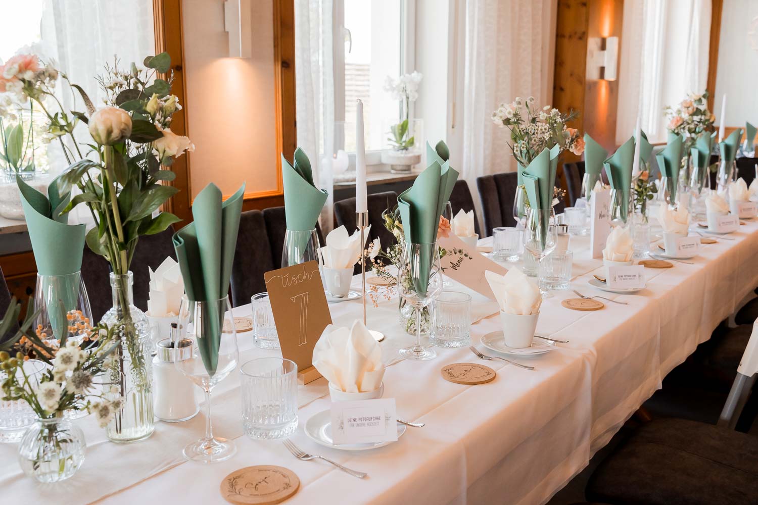 tischdekoration hochzeit distlerhof leinburg