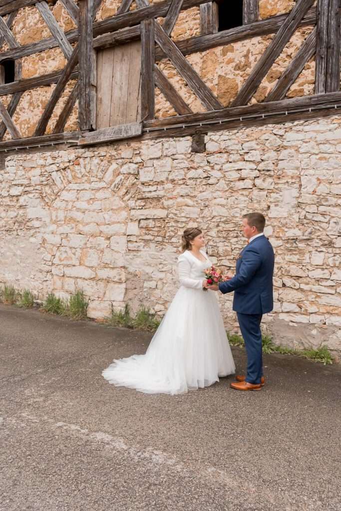 brautpaar hochzeitstag