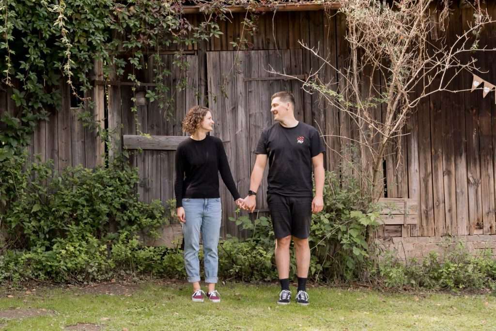 brautpaar hochzeitsnachfeier villa neidstein neukirchen