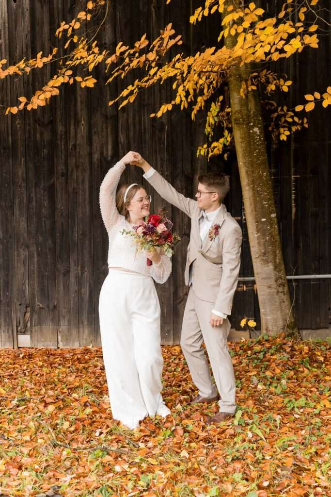 hochzeit herbst högen