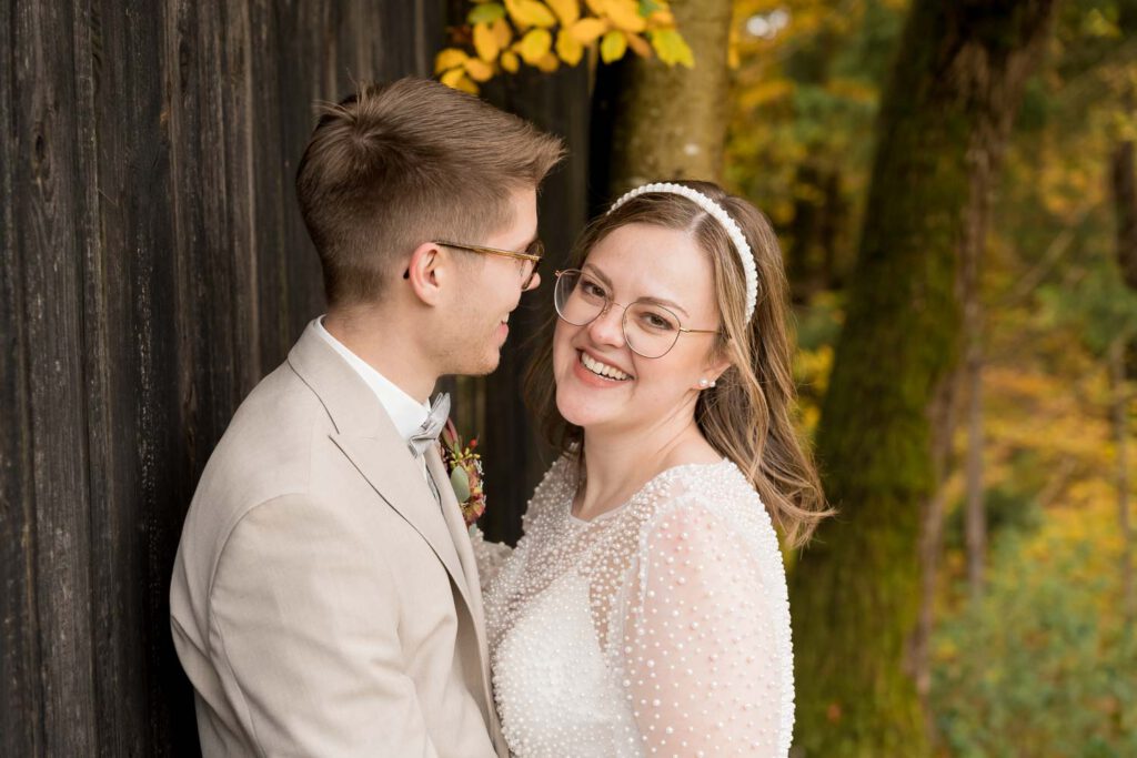 brautpaarshooting herbst hochzeit hoegen