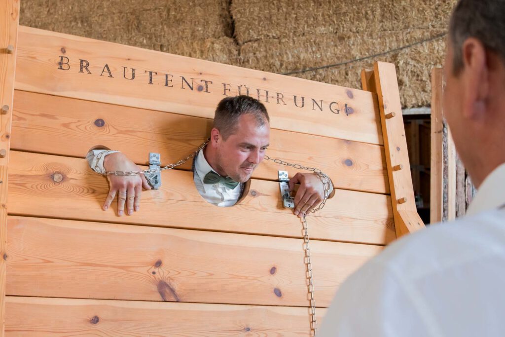 brautentführung braeutigam hochzeit oberpfalz dorf