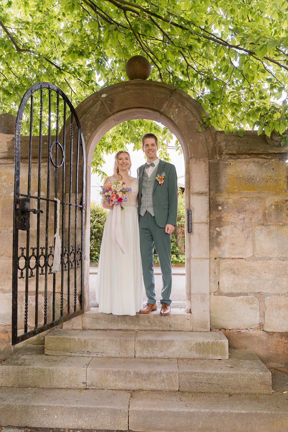 brautpaar hochzeit pellerschloss fischbach und scherauer hof